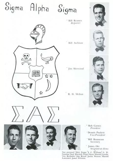 1952 Sigma Alpha Sigma Modern Crest